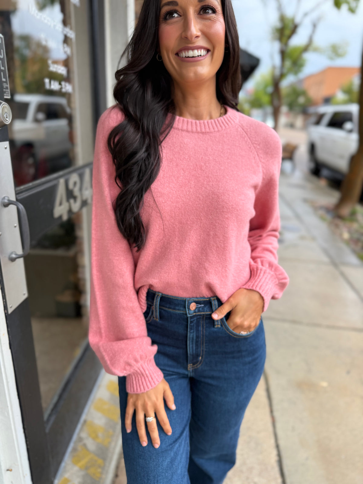Z Supply Coming Up Sweater- Desert Bloom