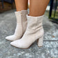 Spencer Bootie- Natural