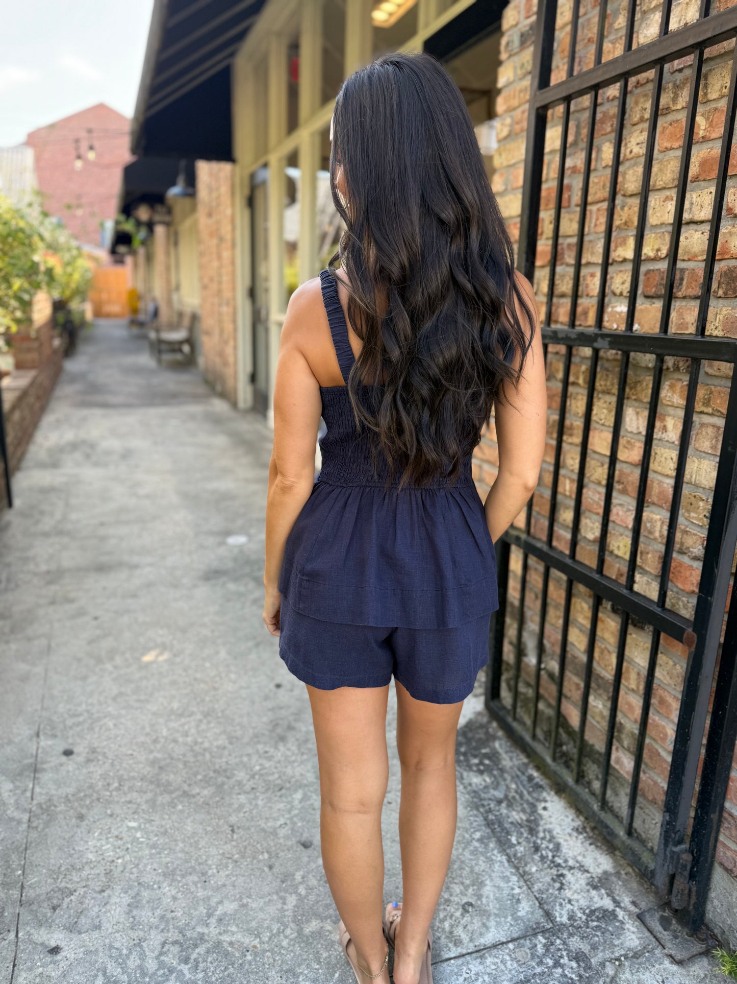 Sarai 2 PC Set- Navy
