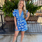 Amara Floral Puff Sleeve Romper