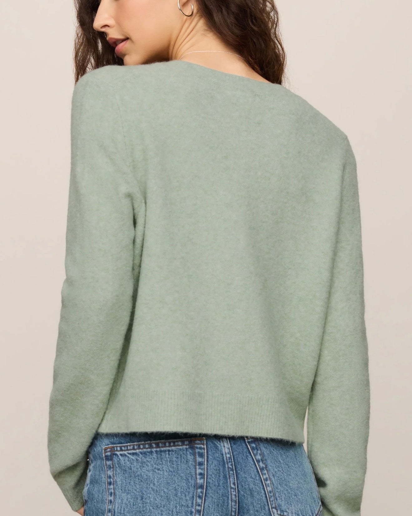 Z Supply Medina Cozy Cardigan- Mint Julep