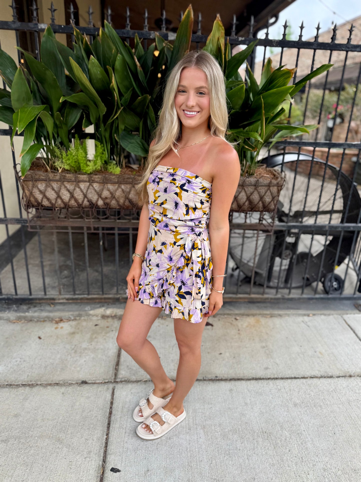 Kara Floral Romper