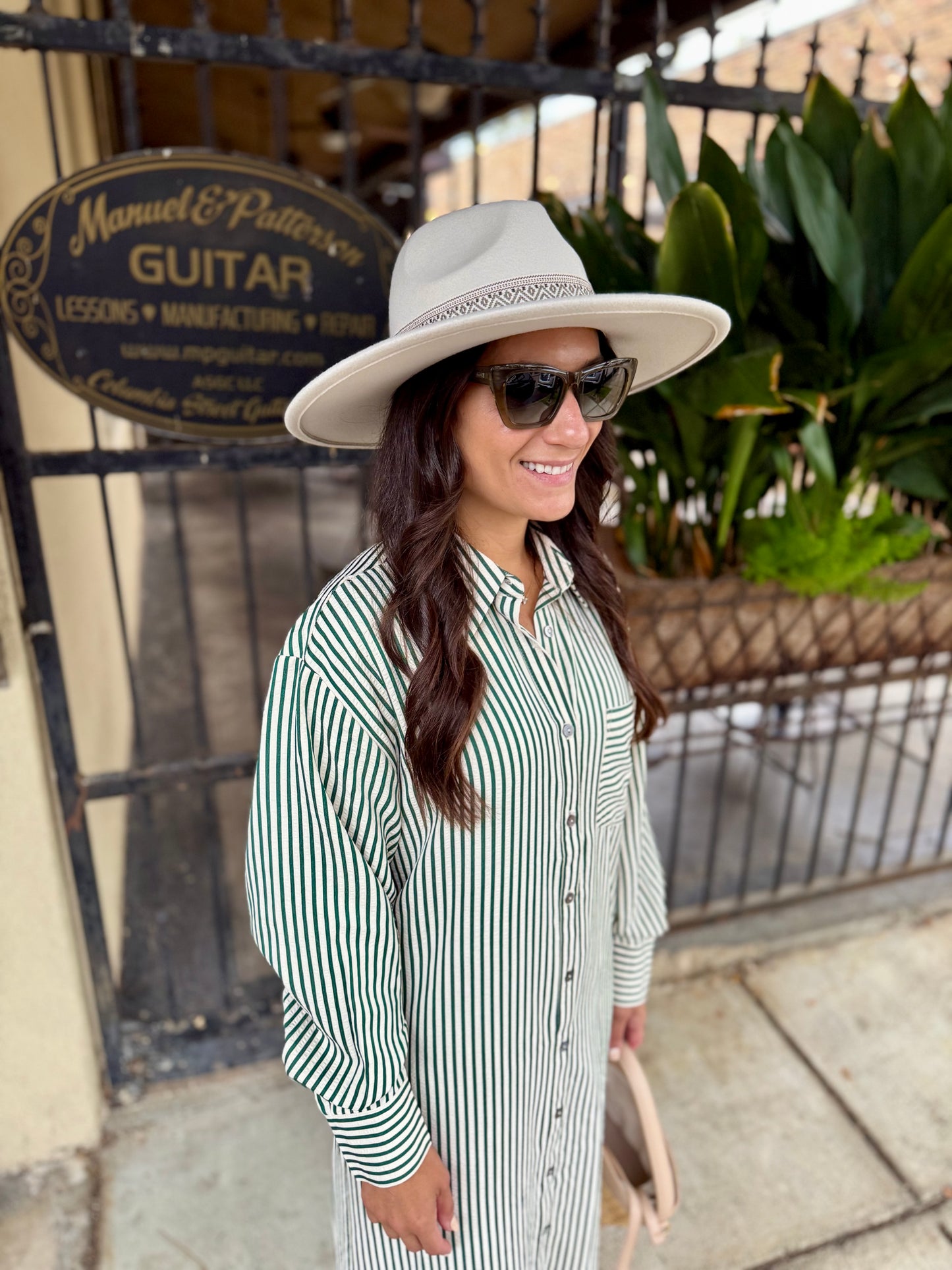 Maison Boho Suede Hat- Ivory