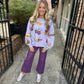 Mardi Gras Icon Sweatshirt- Lavender