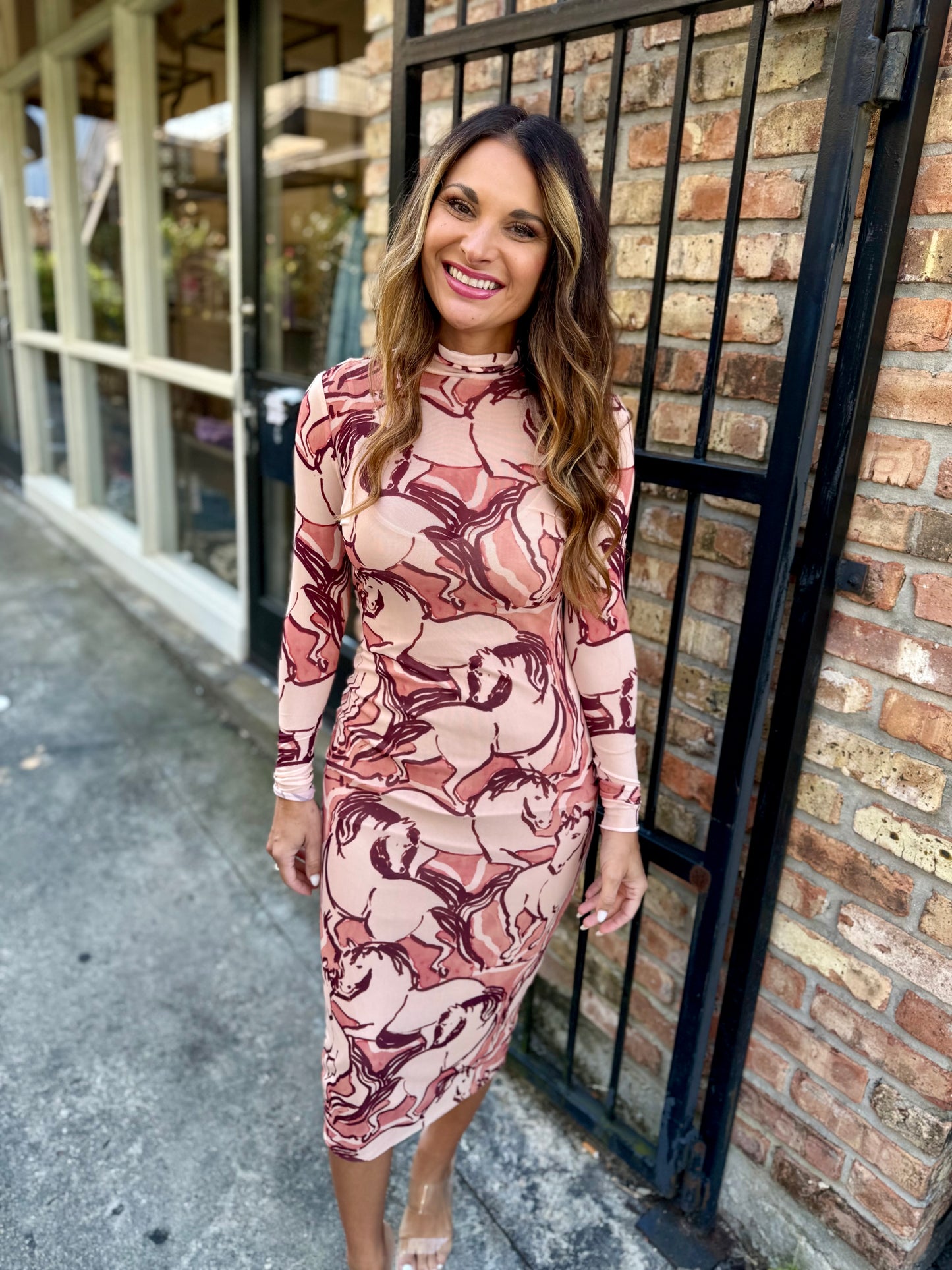 Vivienne Dress- Sorrel Horse