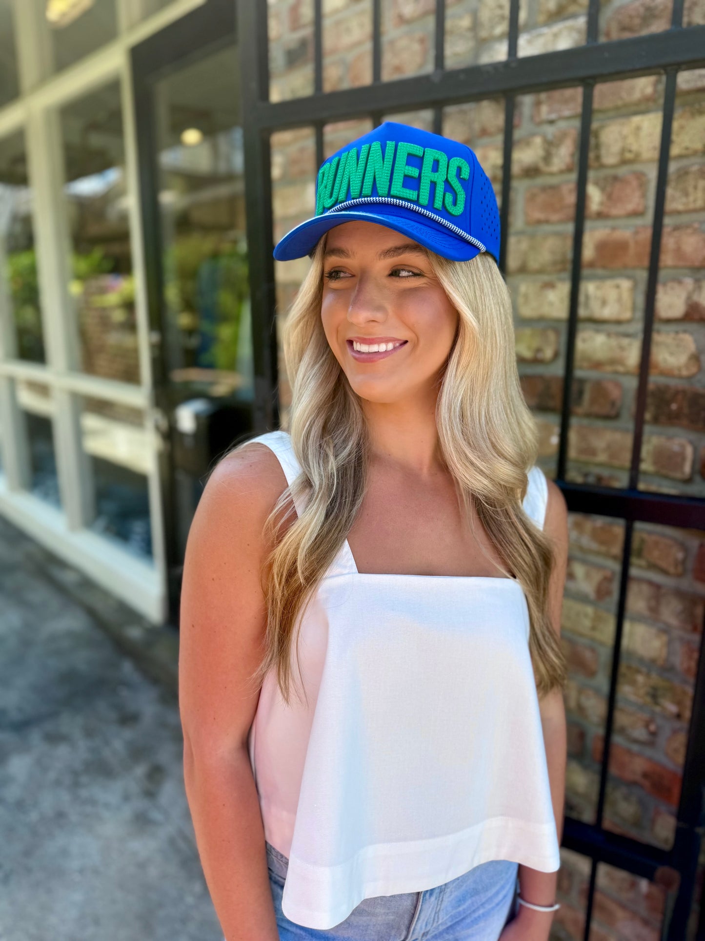 Runners 3D Golf Hat- Royal