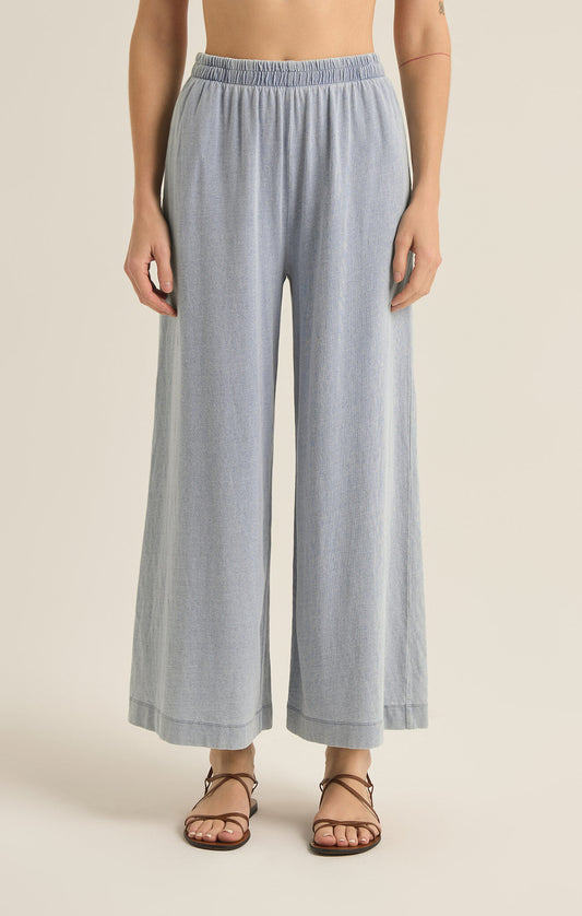Z Supply Scout Jersey Flare Pant- Washed Indigo