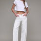 Logan Midrise Dad Denim- Pearl Wash