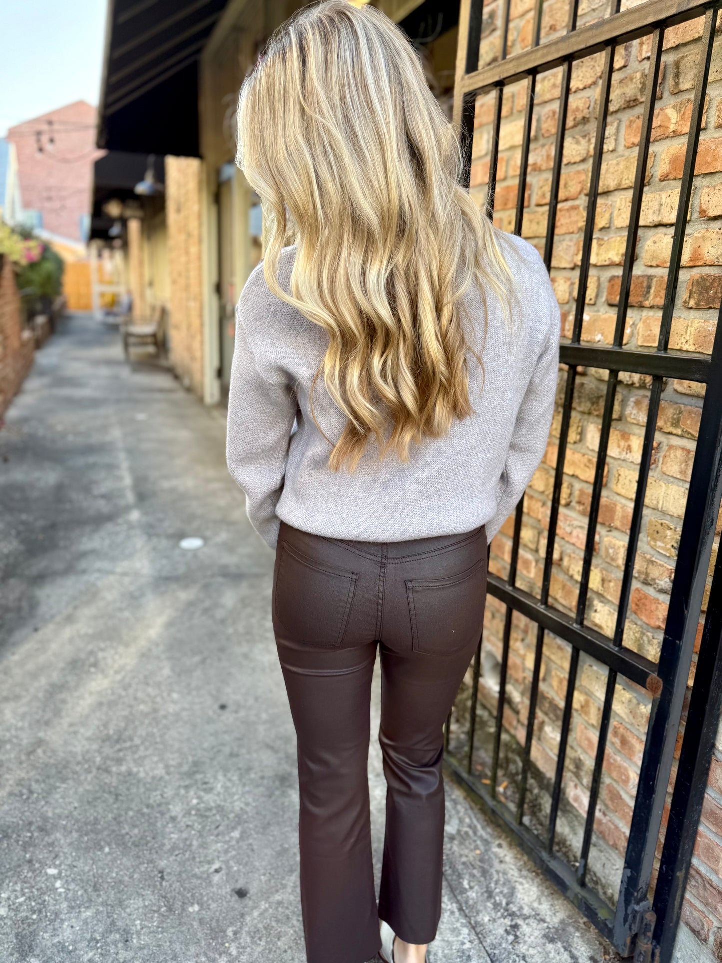 Parnell Horse Sweater- Heather Gray