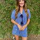 Azure Shorts- Blue