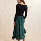 Ronan Boat Neck Knit Top- Black