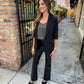 Luna Blazer- Black