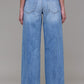 Nori Midrise Wide Leg Denim- Med Light