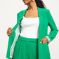 Scarlett Pocket Blazer- Kelly Green