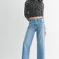 Margo Petite Slim Wide Leg- Light Denim