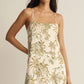 Z Supply Maude Tiki Tide Mini Dress- Island Coconut