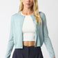 Giana Knit Cardigan- Sage