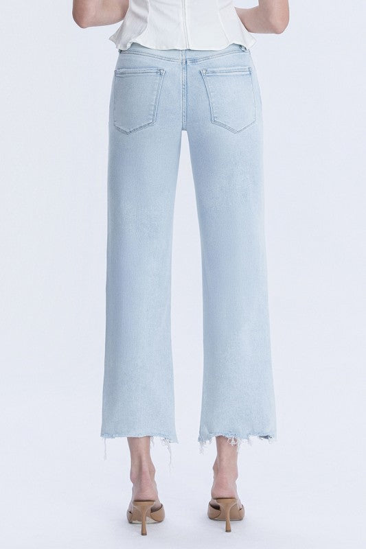 Aileeah (Meritorious) HR Slim Wide Denim