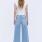 Quieter HR Ankle Wide Leg Denim