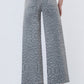 Olivia (Grey Leopard) HR Wide Leg Jeans