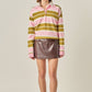 Columbia Faux Leather Skort- Dark Brown