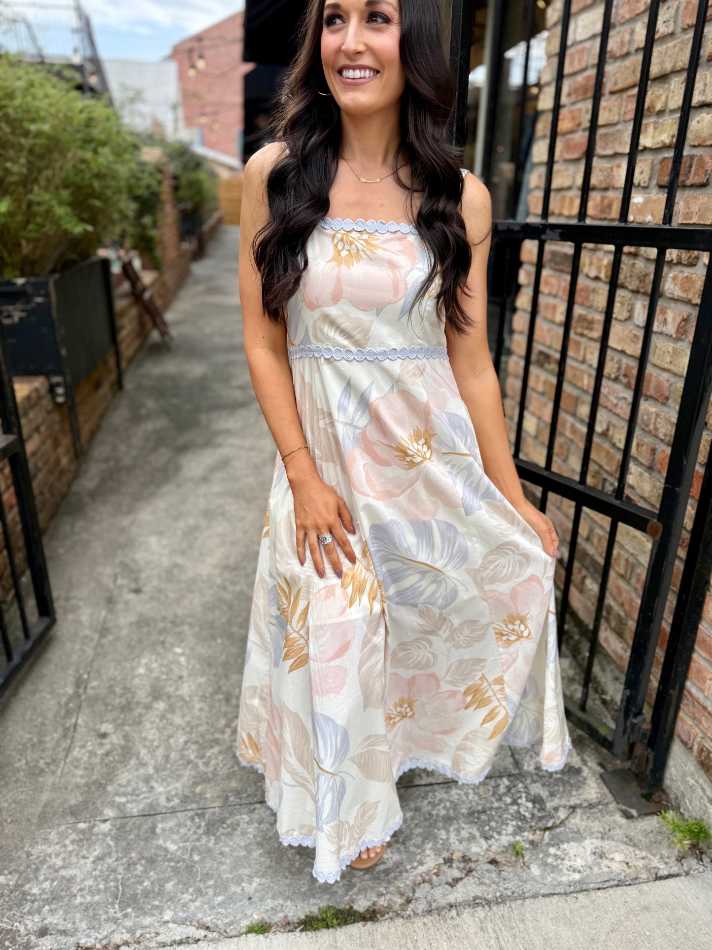 Botanical Maxi Dress