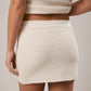 Monte Sweater Skirt- Cream