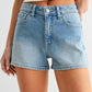 Ford HR Stretch Short- Light Denim
