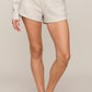 Z Supply Waffle Short- Feather Grey