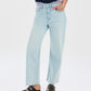 Pleaser High Rise Wide Ankle Denim- Detour