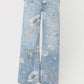 Cheryl (Floral) HR Vintage Flare Jeans