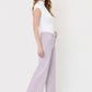 Olivia (Lavender) HR Wide Leg Denim