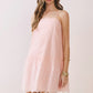 Eyelet Cami Mini Dress- Pink