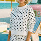 Polka Dot Pull On Shorts