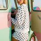 Polka Dot Pull On Shorts