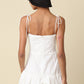 Charis Mini Bubble Dress- White