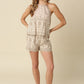 Luna Print Halter Top