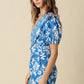 Amara Floral Puff Sleeve Romper