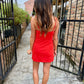 Z Supply In Motion Dress- Lychee