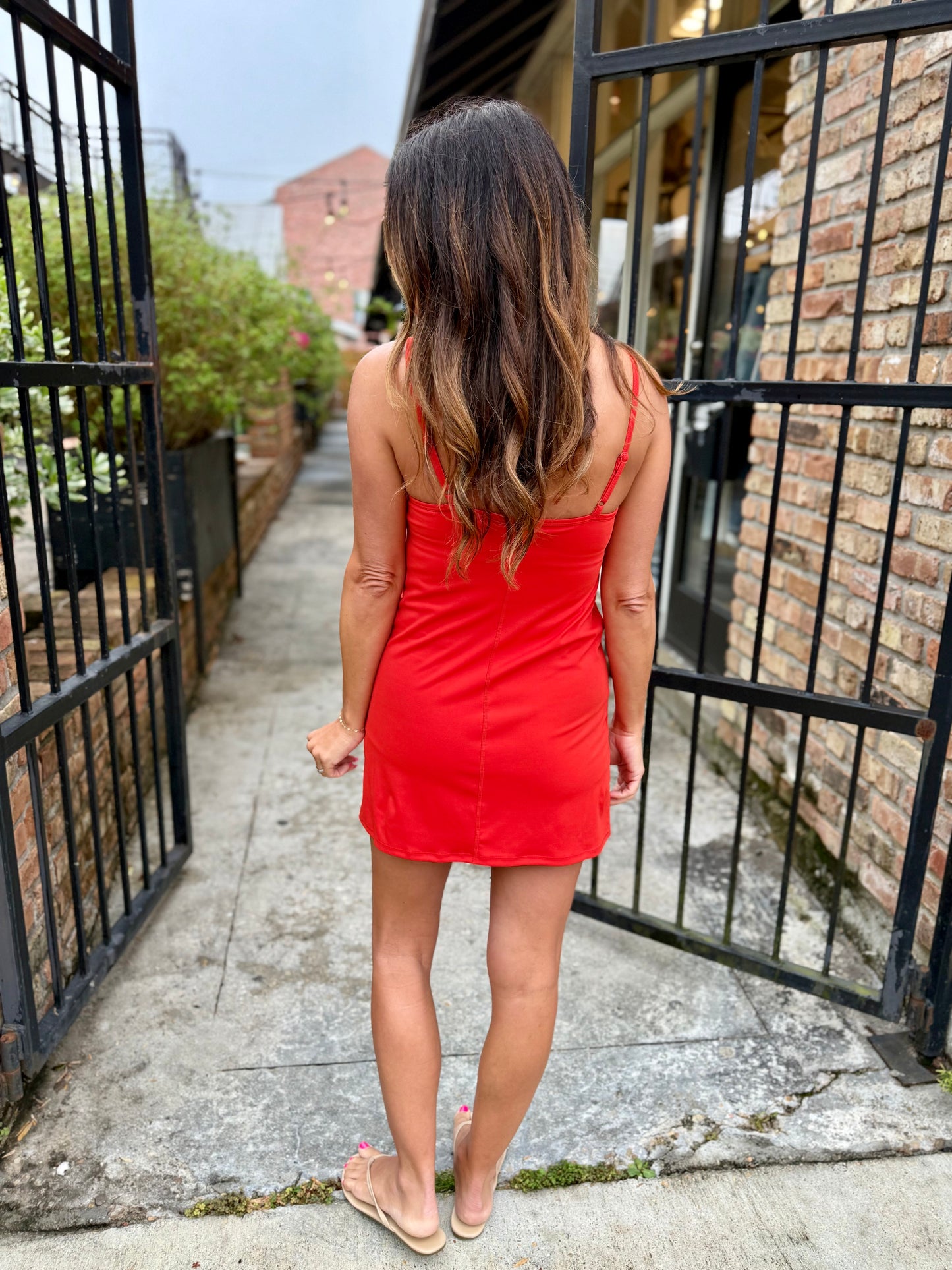 Z Supply In Motion Dress- Lychee