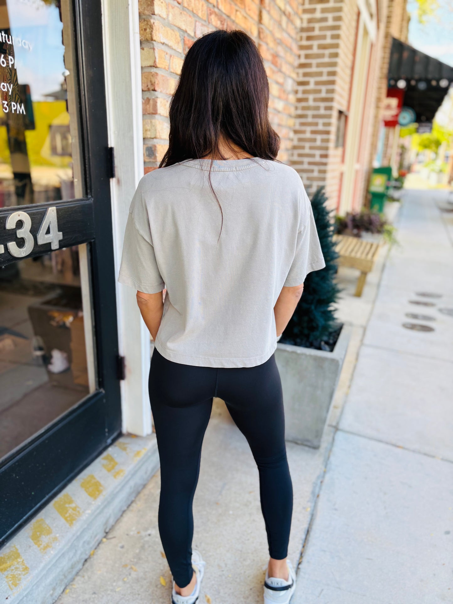 Z Supply On the Go Tee- Retreat Taupe