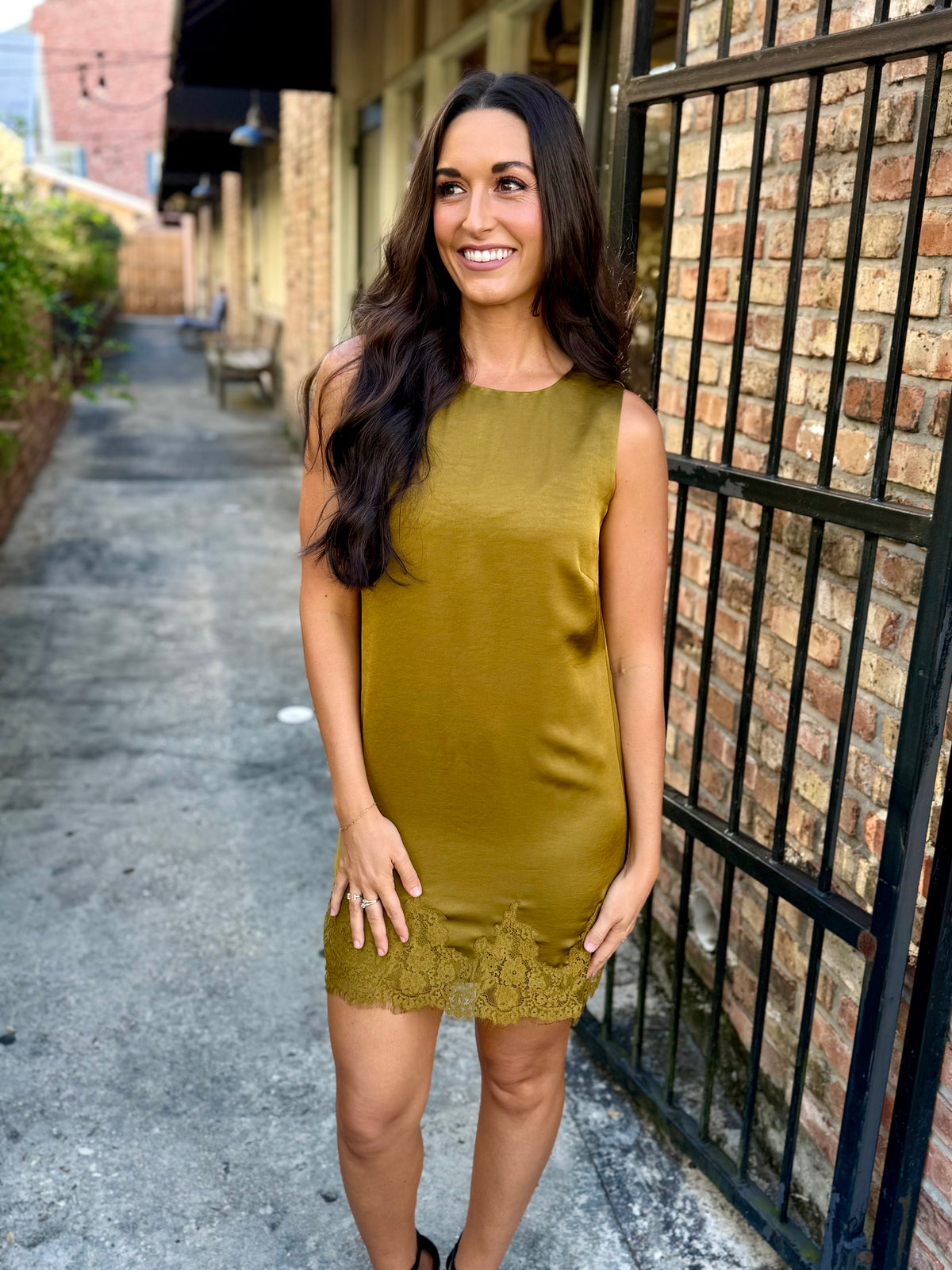 Z Supply Meadow Muse Dress- Golden Sage