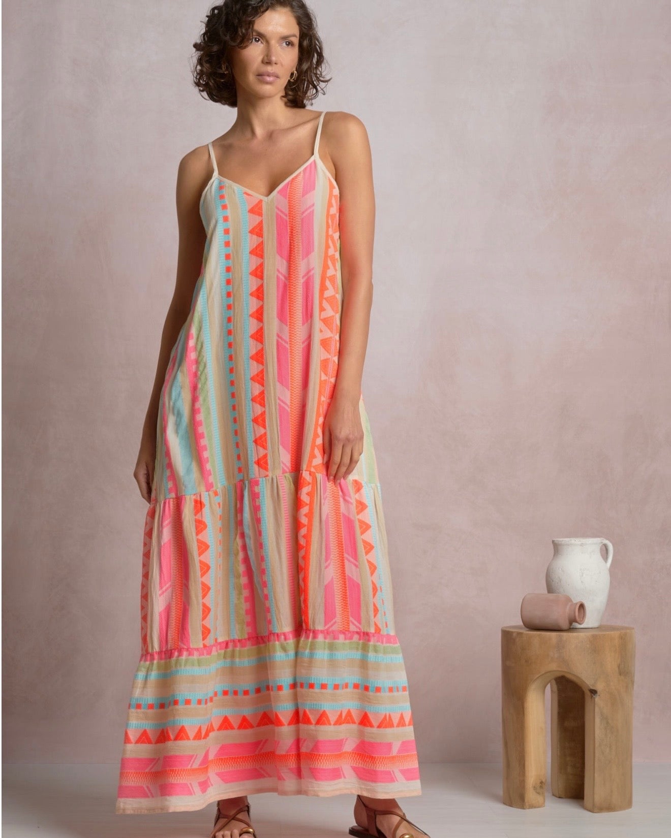 Aztec Maxi Dress