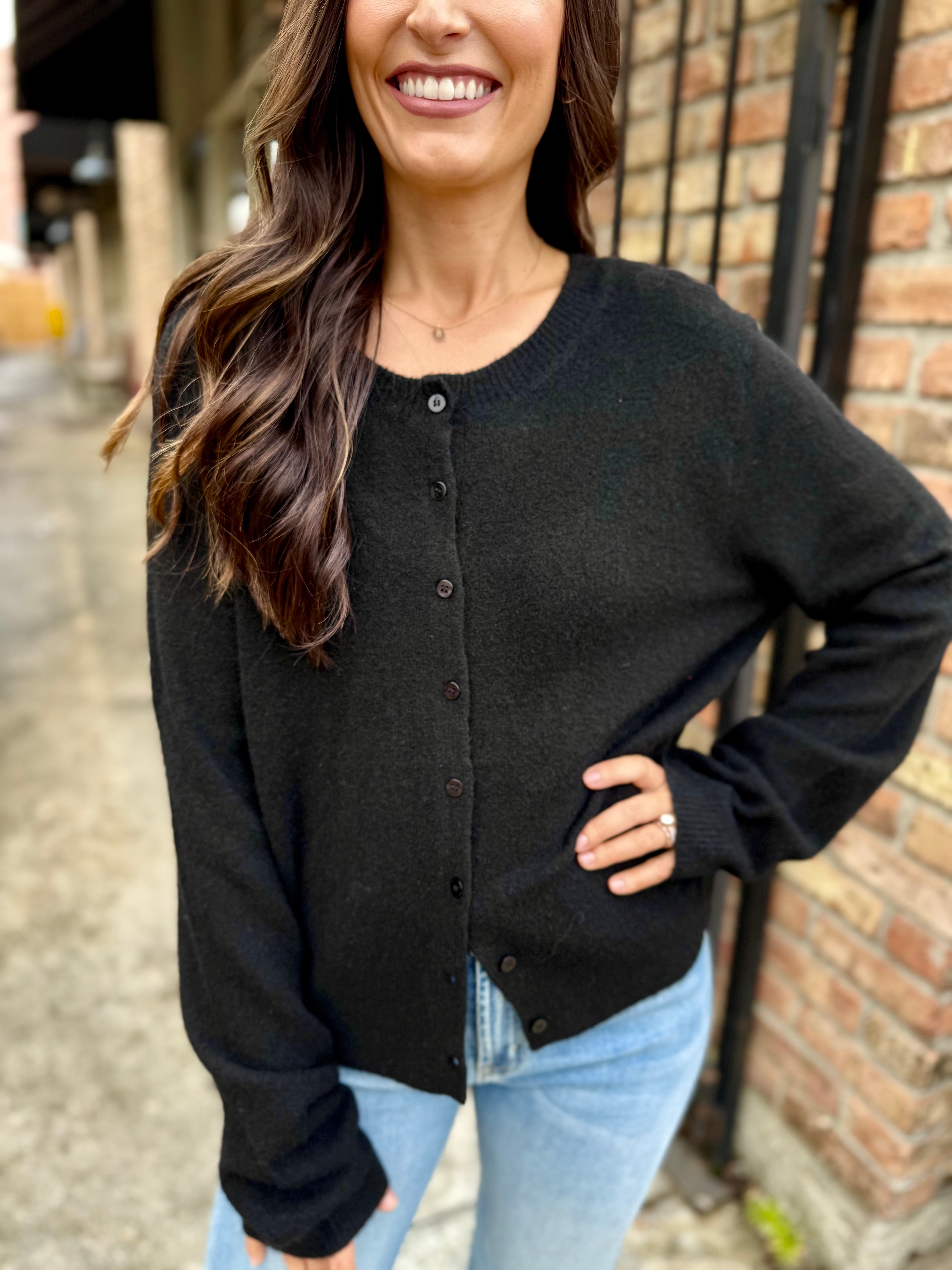 Z Supply Medina Cardigan- Black – Hazel Lane Boutique