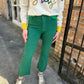 Carrollton HR Cropped Flare- Green