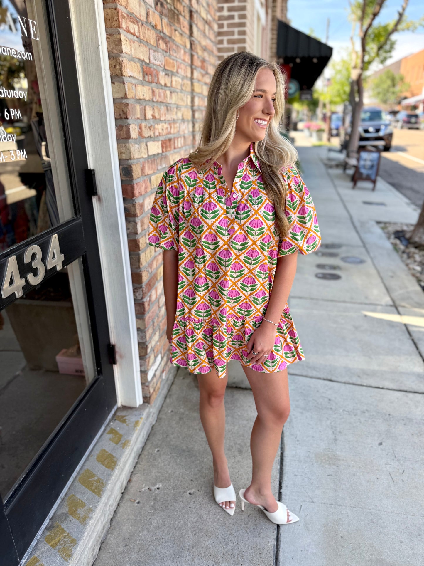 Morgan Dress- Foral Magic