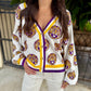 LSU Tiger Rhinestone Cardigan