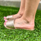 Troller Sandal- Gold