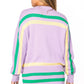 MG Queen Cake Striped Sweater