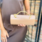Cleo Evening Clutch- Beige